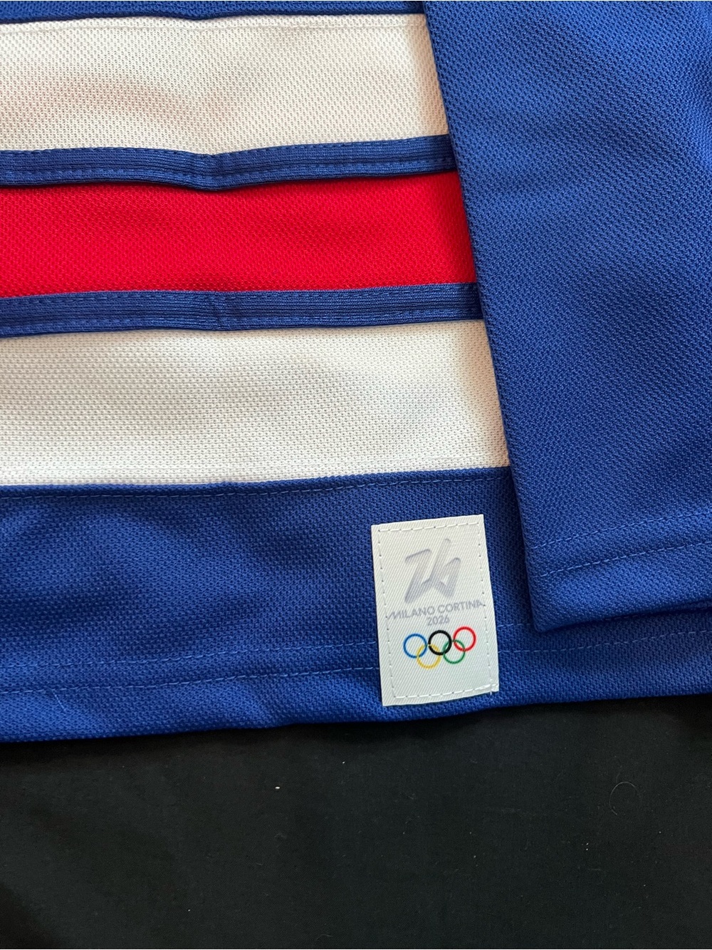 Jack Hughes Team USA Hockey Jersey 2026 Milano Cortina Olympics Nike Men’s XL - Picture 3 of 9